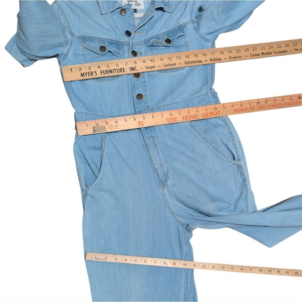 Lee coverall women's size XS Boilersuit Jumpsuit utility denim union-all premium - Picture 3 of 12